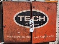 Tech Tire Repair Cabinet w/Contents