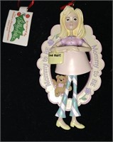 Holly Adler Mommy to Be Ornament-Blonde