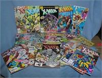 Collection of Xmen comic books