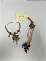 Vintage Ethnic Necklace Jewelry