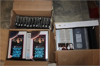 3 BOXES OF STAR TREK VHS TAPES