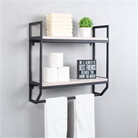 NEW $177 Bathroom Shelves Wall Mounted