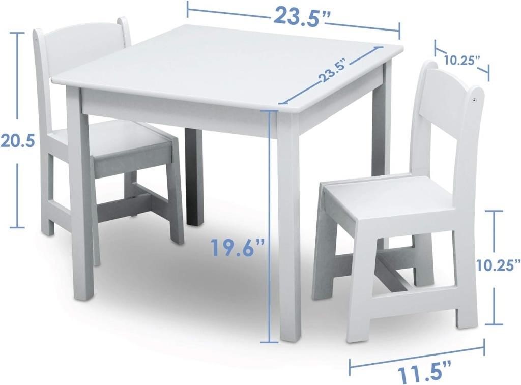 Delta Children My Size Table & 2 Chairs Set,