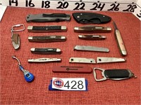 Vintage Pocket Knives: Schrade, Robeson, Trim.....