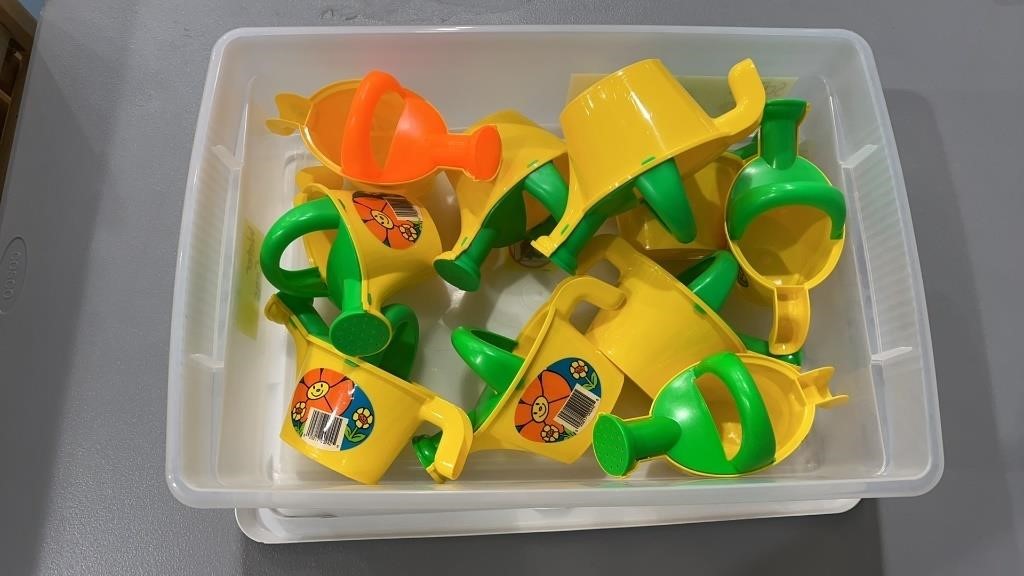 Box of Small Watering Cans (10 of them)