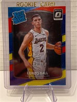 Lonzo Ball Rated Rookie Card