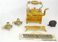 Antique/Vintage Collection of Brass Ware