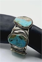 Sterling Silver Turquoise Cuff Bracelet