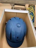 Blue Riding Helmet