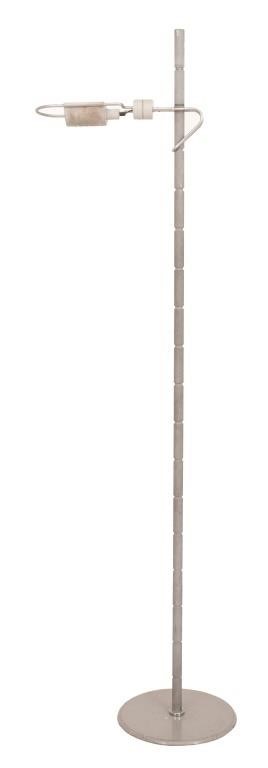 ReIco Italian Modernist Enamel & Steel Floor Lamp