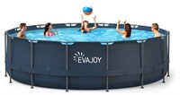 EVAJOY 16ft x 48in Metal Frame Swimming Pool