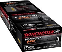 Winchester Ammo S17HMR1 Varmint HV  17 HMR 17 gr 2