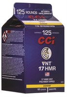 CCI 923CC VNT Rimfire 17 HMR 17 grVarmint Tipped 1