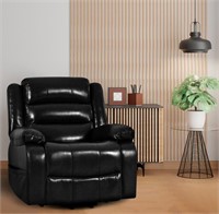 WHITNEY DELUXE ADJUSTABLE RECLINER, BLACK