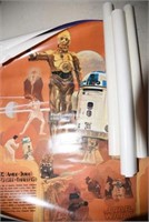 8 vintage Star War posters