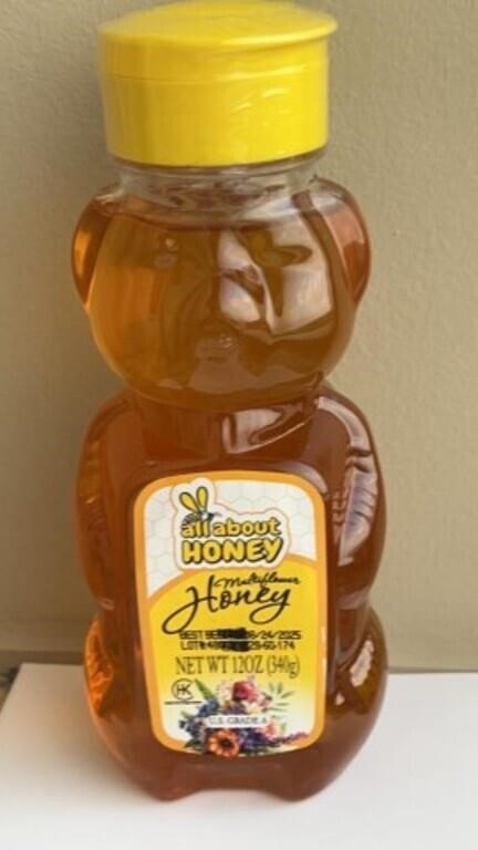 Multi flower honey bear U.S. grade A, sealed new