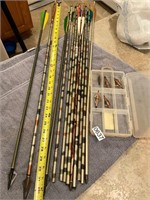 Assorted arrows- some need new fletching