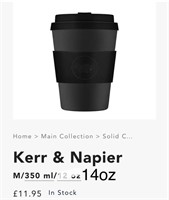 X2 ecoffee cup 14oz reusable - Cup made from 100%