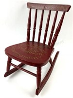 1900s Salesman Sample S. L. Zellers & Sons Chair