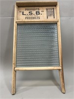 L.S.B. Trade Mark Products Glass Wash Board