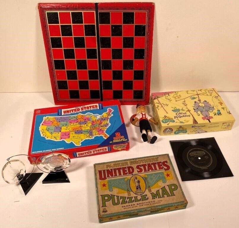 vintage games & puzzles