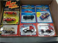 Assortment of matchbox cars