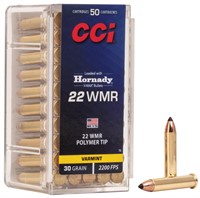 CCI 0073 Varmint VMAX 22 WMR 30 gr Hornady VMax VM