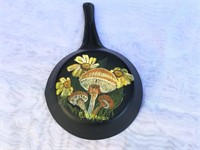 Vintage Hand Painted Small Skillet by E.M Weaver