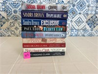 9 Hardcover Books