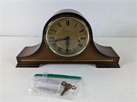 Vintage Schmeckenbecher Mantel Clock w/ Key