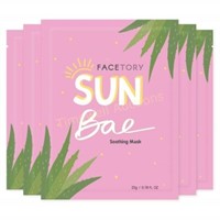 FACETORY Aloe Vera Soothing Mask (Pack of 5)