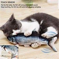 Electric Floppy Fish Cat Toys - 11" Interactive