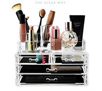 Acrylic Makeup jewelry cosmetic organizer - Set