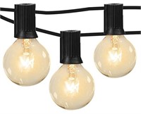 New- 50Ft G40 Globe String Lights with 50 Clear