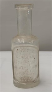 Vintage Hoyt's Iridescent German Cologne Bottle
