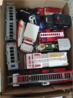 Box Lot of Toy Trucks