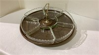 Vintage, Westwood, Lazy Susan wooden tray with