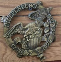 Brass Independence 200 Yrs Wall Decor