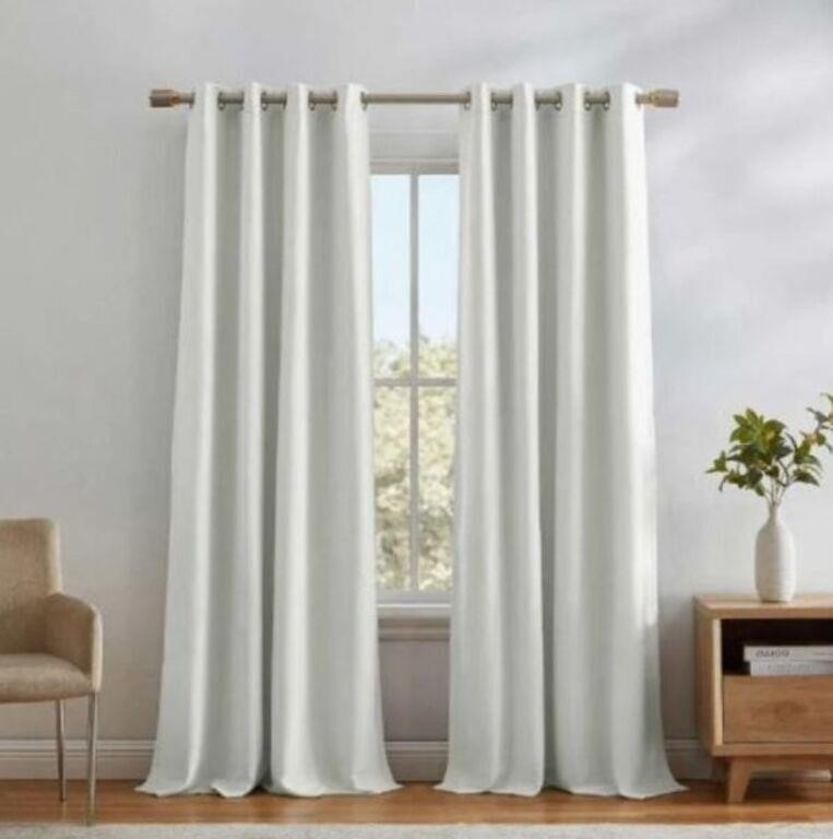 2-Pc Bon Luxe Varsity Collection Blackout Curtain