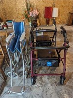 (2) Strollers & a Wheelchair