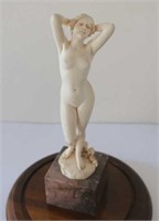 Ferdinand Preiss carved ivory figure of a nude