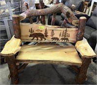 Amish made chair bear