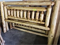 Amish made king bed frame