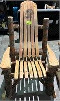 Amish made rocking chair turkey