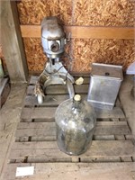 PALLET W/ HOBART MIXER, MISC