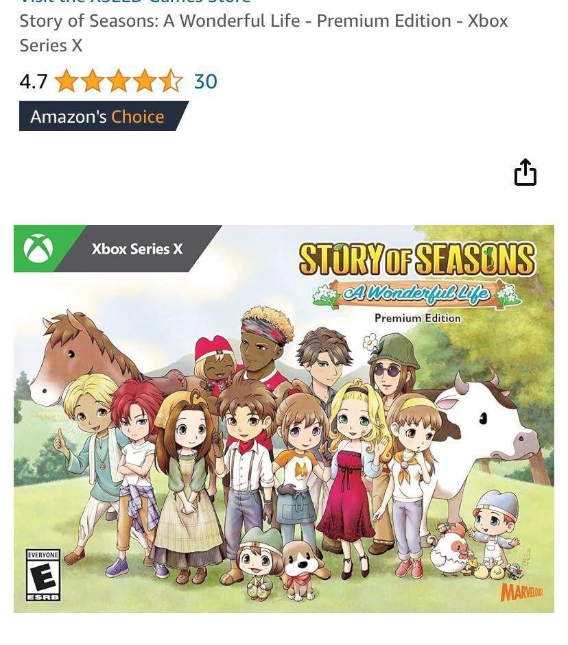 Story of Seasons: A Wonderful Life - Premium Edit