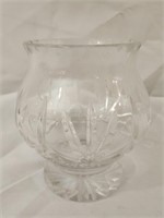 Round Crystal Glass Vase