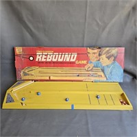 Vintage Rebound Game Board -Needs New Rubber Bands