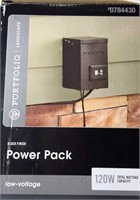 Portfolio 120W power pack, low voltage, not tested
