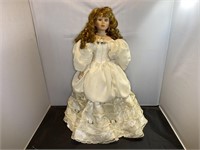 20" Wedding Doll on Stand